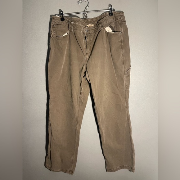 Duluth Khaki’s Women’s Pants 18x34 Brown - Picture 2 of 5